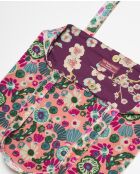 Molly Tante Tragetasche aus Baumwolle, 39 x 34 cm, korallenrot