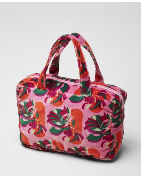Sac en coton Split pink -27x16x9 cm