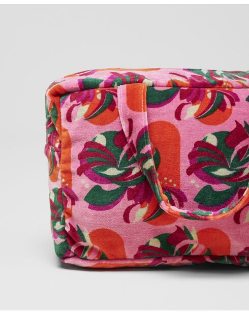 Sac en coton Split pink -27x16x9 cm