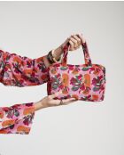 Sac en coton Split pink -27x16x9 cm