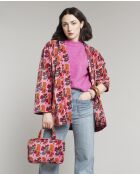 Sac en coton Split pink -27x16x9 cm