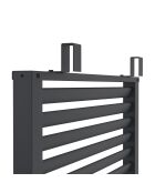 Set mit 2 Rollos für Marina- und graue bioklimatische Pergolen — 85 x 2 x 210 cm