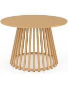 Hortensia ronde houten tuintafel - 120x120x75 cm