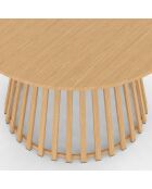 Hortensia ronde houten tuintafel - 120x120x75 cm