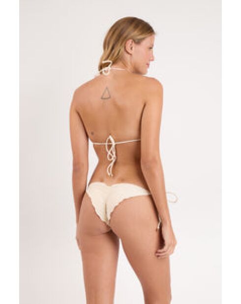 Top bikini bianco Touch Naral Frufru