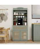 Alzatina da caffè Lucas 1600-129 Verde - 80x180x42 cm