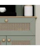 Alzatina da caffè Lucas 1600-129 Verde - 80x180x42 cm