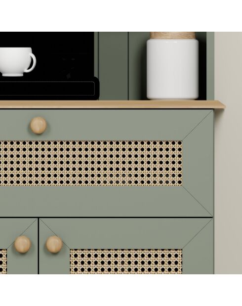 Alzatina da caffè Lucas 1600-129 Verde - 80x180x42 cm