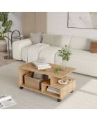 MIN9-S Couchtisch aus Eichenholz - 90x42,5x51 cm