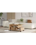 MIN9-S Couchtisch aus Eichenholz - 90x42,5x51 cm