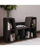 Bücherregal Livora, 103 x 63 x 30 cm, Anthrazit