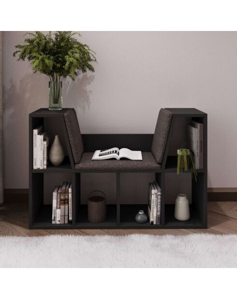 Bücherregal Livora, 103 x 63 x 30 cm, Anthrazit