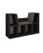 Bücherregal Livora, 103 x 63 x 30 cm, Anthrazit