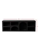 Ferlis Schwarze Konsole - 160x51x40 cm