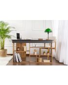Scrivania Vesper antracite/pino atlantico - 130x72x120 cm