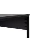 Bureau double Anthracite/Noir - 240x74x60 cm