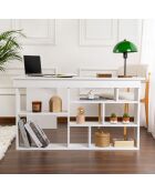 Bureau Vesper Blanc naturel - 130x72x120 cm