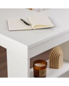 Bureau Vesper Blanc naturel - 130x72x120 cm
