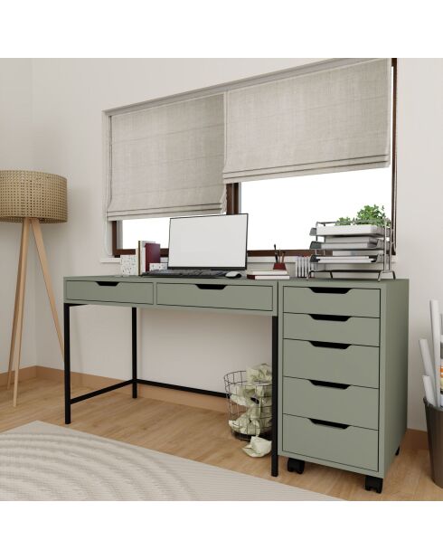 Bureau  1600-77 Vert - 4 pièces