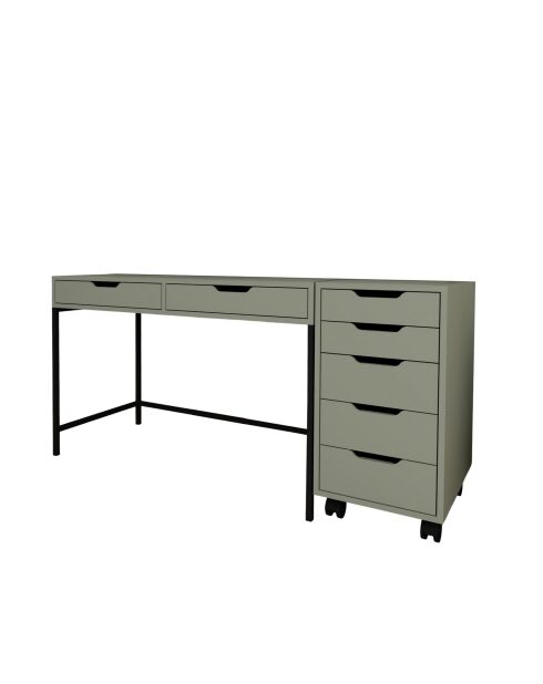 Bureau  1600-77 Vert - 4 pièces
