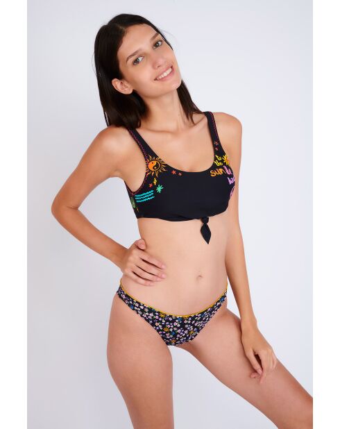 Jaya Minidaisy zwart slipje