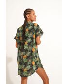 Wailla Greeneryd zwart/groen shirt