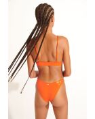 Miko Lovin Triangel-bikinitop met abrikoos