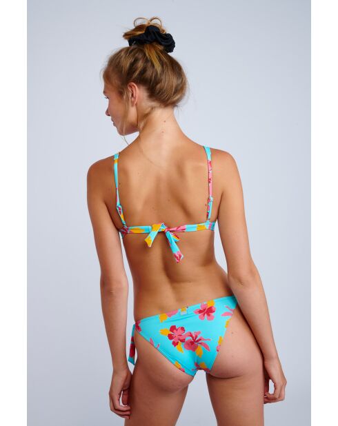 Haut de maillot triangle Dino Sunnyup turquoise