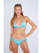 Lono Goodvibes türkisfarbenes Triangel-Bikinioberteil