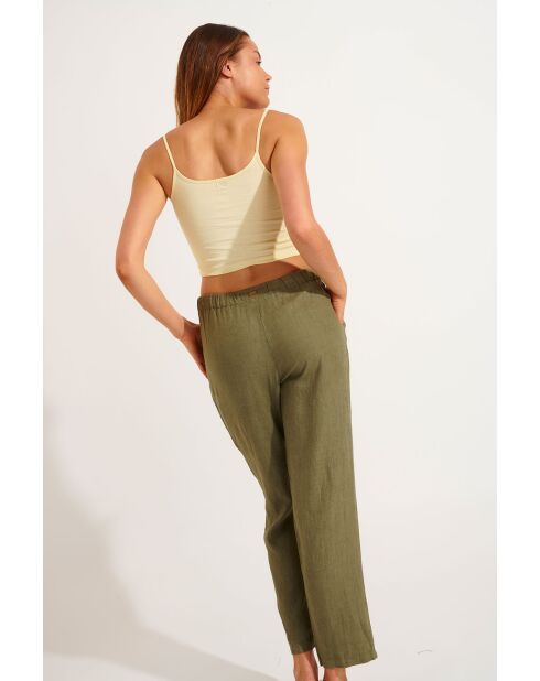 Kaki broek Cardi Hawston