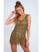 Josy Dreamland kaki jurk