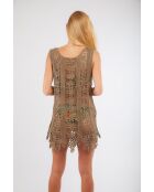 Josy Dreamland kaki jurk