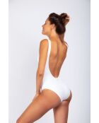 Costume da bagno bianco Snap Sunrib