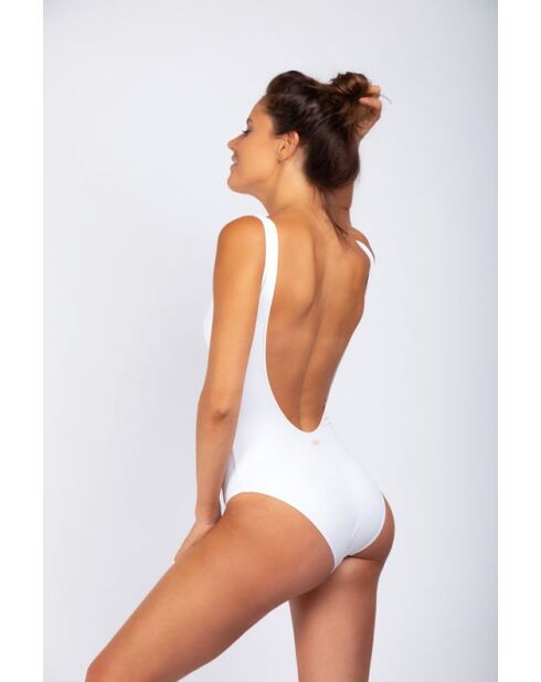 Bañador blanco Snap Sunrib