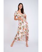 Ecrufarbenes Kleid Gulia Palmrose