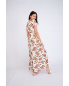Ecrufarbenes Kleid Gulia Palmrose