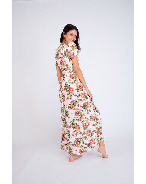 Ecrufarbenes Kleid Gulia Palmrose