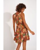 Elvina Hanaleid braunes Kleid