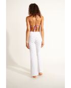 Pantaloni bianchi Naolia Maxidais