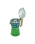 Cafetière italienne LC 6 tasses Swirl verte - 290 ml