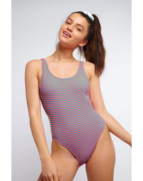 Bañador de una pieza rosa Belmar Neonstri