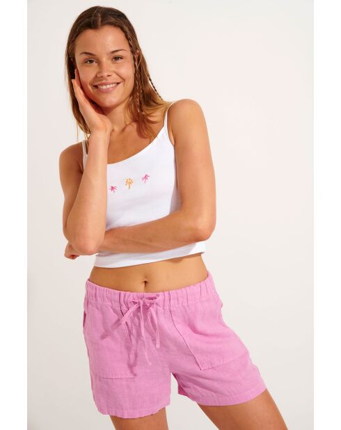 Jeffy Hawston roze korte broek