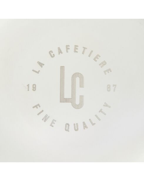 Hervidor LC con silbato con mango de madera violeta, 1,6 L