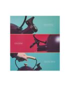 Bollitore a fischietto LC con manico in legno viola - 1,6 L