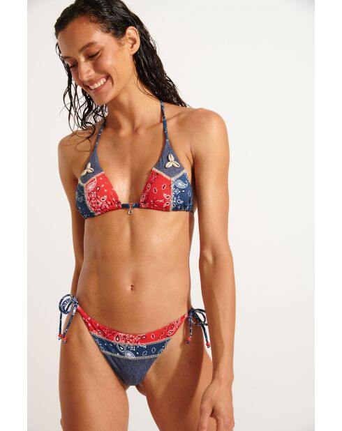 Thelionuna Vent marine 2-teiliger Triangel-Badeanzug