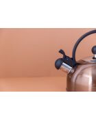 Bollitore LC con fischietto 1,3 L in acciaio e rame - 1,3 L