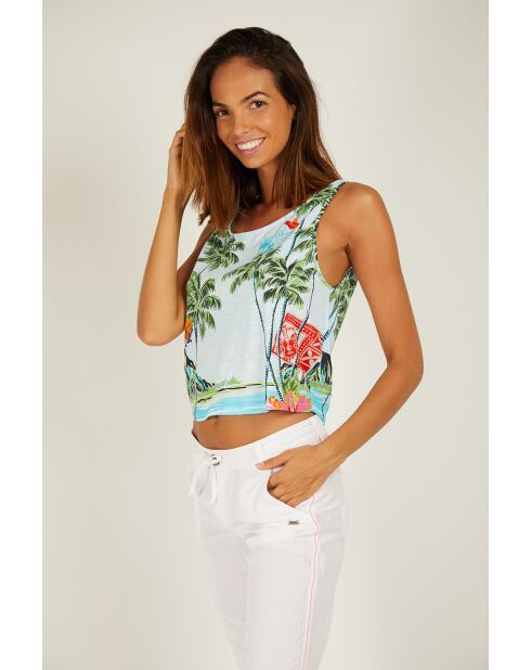 Camisa Tweens Saltcree en verde azulado