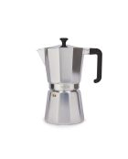 Cafetière italienne 12 tasses LC argentée - 700ml