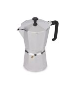Cafetière italienne 12 tasses LC argentée - 700ml
