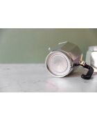 Cafetière italienne 12 tasses LC argentée - 700ml